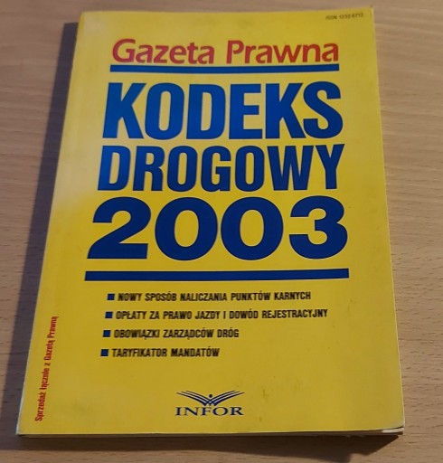 Zdjęcie oferty: Kodeks Drogowy 2003