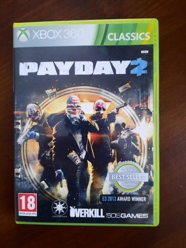 Zdjęcie oferty: Ninja Gaiden i Payday 2 Xbox 360