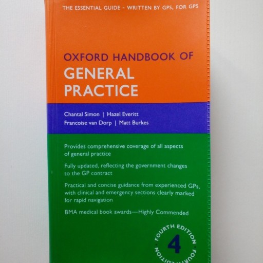 Zdjęcie oferty: Oxford Handbook of General Practice 4ed
