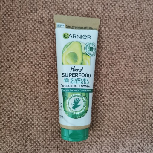 Zdjęcie oferty: Garnier Superfood Avocado odżywczy krem do rąk