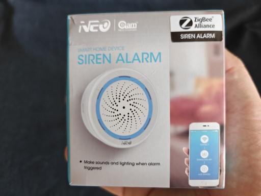 Zdjęcie oferty: Syrena Alarmowa Zigbee Tuya Alarm 90DB Smart home