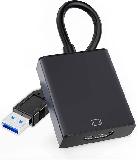 Zdjęcie oferty: Adapter USB na HDMI, adapter, konwerter, przejściówka HUB FHD 1080P USB 3.0