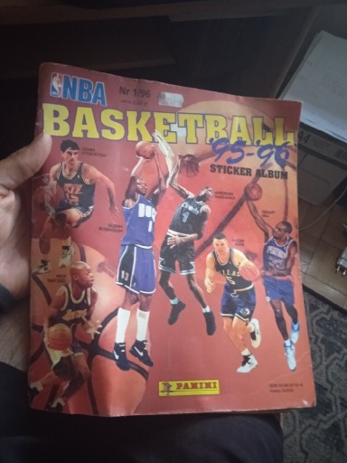 Zdjęcie oferty: NBA basketball panini album 1995 1996