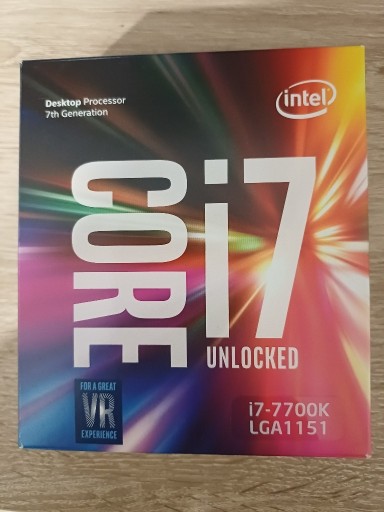 Zdjęcie oferty: Intel i7-7700K 4.20GHz 8MB + chłodzenie