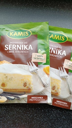 Zdjęcie oferty: Przyprawa do sernika Kamis,20g.