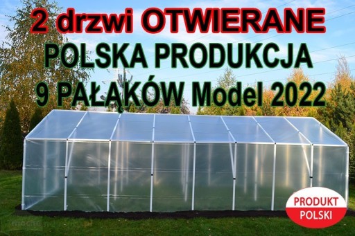 Zdjęcie oferty: 55KG POLSKI 3X6 18M TUNEL FOLIOWY NAMIOT szklarnia