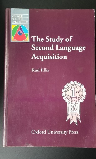 Zdjęcie oferty: The Study od Second Language Acquisition  R. Ellis