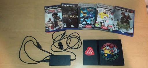 Zdjęcie oferty: Konsola PlayStation 2 PS2 + gry