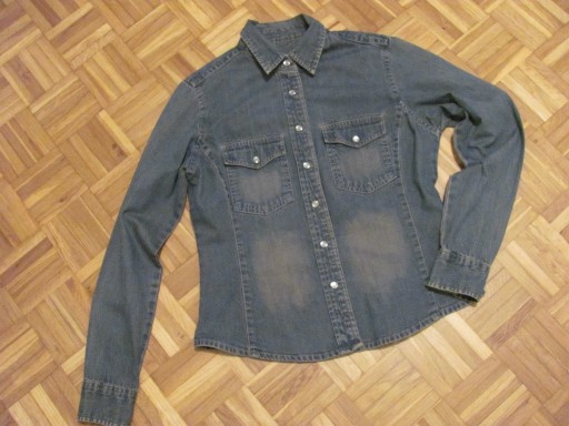 Zdjęcie oferty: CLOCKHOUSE C&A _ KOSZULA JEANS _ ROZMIAR 38