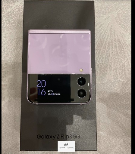 Zdjęcie oferty: SAMSUNG GALAXY Z FLIP3 5G - Fioletowy