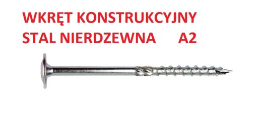 Zdjęcie oferty: WKRĘT KONSTRUKCYJNY  TX30  A2 6,0x070