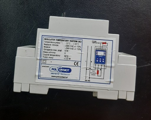 Zdjęcie oferty: Regulator temperatury Viaterm 2K2