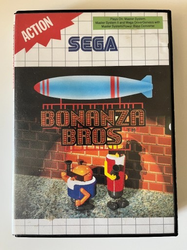 Zdjęcie oferty: Bonanza Bros Sega Master system