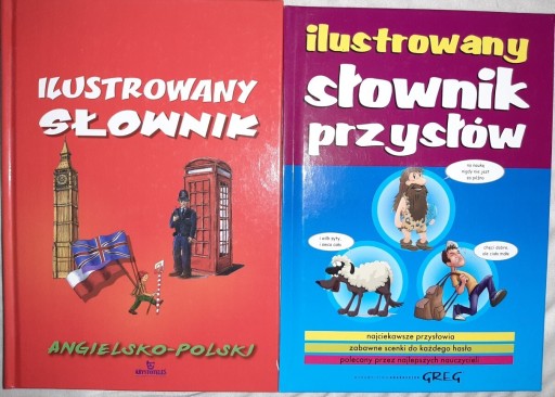 Zdjęcie oferty: Słownik przyslow, Ilustrowany slownik angielsko-pl