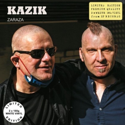 Zdjęcie oferty: Kazik - Zaraza, 2LP, WHITE BIAŁY Folia, KNŻ, Kult