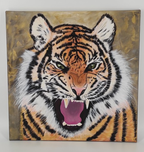 Zdjęcie oferty: Obraz akrylowy duży tygrys 