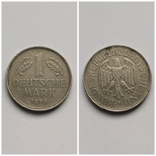 Zdjęcie oferty: 1MARKA, RFN, 1976, ZNAK J!