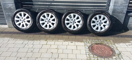 Zdjęcie oferty: Koła aluminiowe z oponami do VW