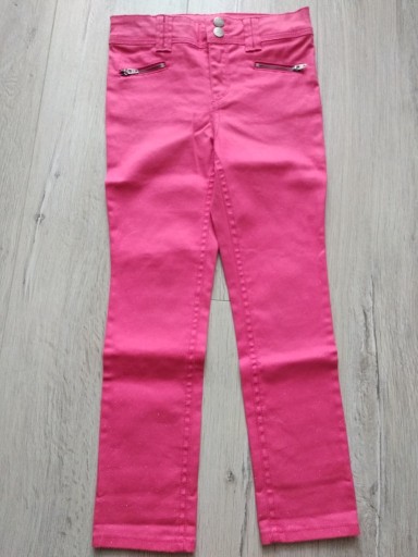 Zdjęcie oferty: Spodnie dziewczęce H&M r.116, pas max 60 cm