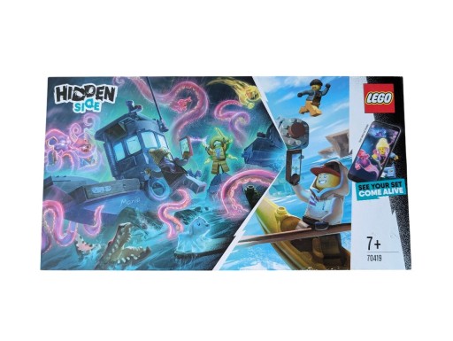 Zdjęcie oferty: LEGO Hidden Side 70419 – Wędkarska łódź widmo – nowy zestaw