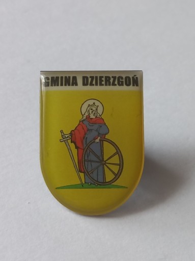 Zdjęcie oferty: Herb gmina Dzierzgoń przypinka pin odznaka wpinka