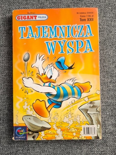 Zdjęcie oferty: komiks GIGANT tom XXII z 2002 r. , Tajemnicza Wyspa