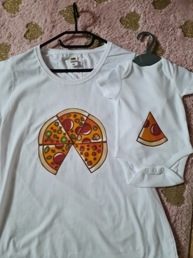Zdjęcie oferty: T-shirt & Body pizza zestaw