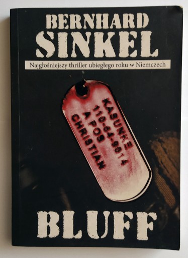 Zdjęcie oferty: Bluff - Bernhard Sinkel