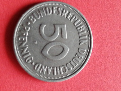 Zdjęcie oferty: 50 Pfennig 1972 F * Niemcy *