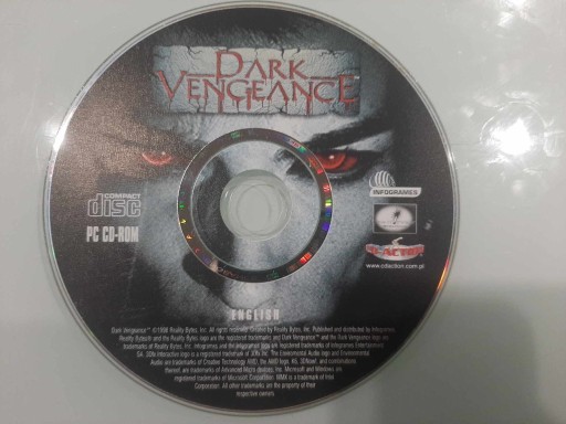 Zdjęcie oferty: Dark Vengance RETRO GRA z CD Action