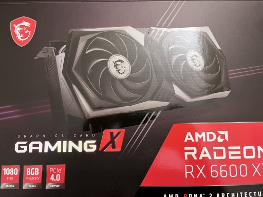 Zdjęcie oferty: Radeon RX 6600 XT MSI Gaming X.
