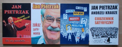 Zdjęcie oferty: 4x Pietrzak Ale się porobiło+Codziennik  AUTOGRAF