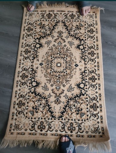 Zdjęcie oferty: Dywan chodnik weltom velour 85x135 PRL 1987 BDB