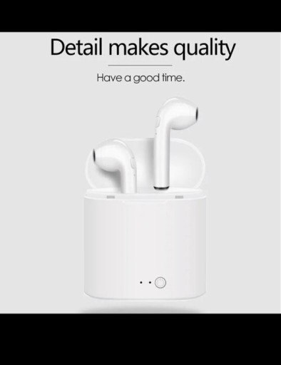 Zdjęcie oferty: Słuchawki bezprzewodowe białe 