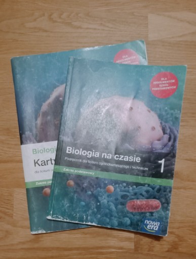Zdjęcie oferty: Biologia kl 1 LO i tech podręcznik i karty pracy 