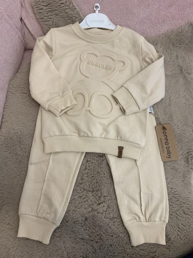 Zdjęcie oferty: Dres onno baby kremowy 2 lata 