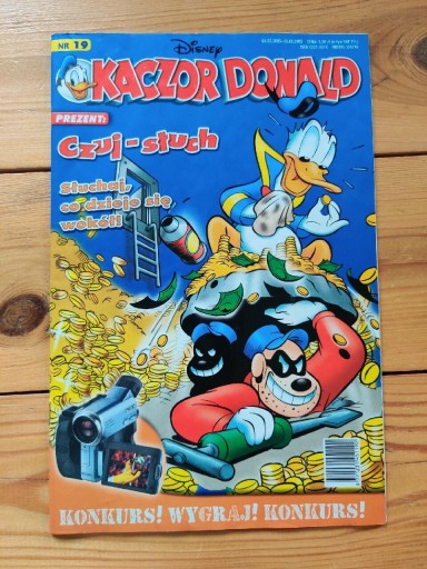 Zdjęcie oferty: Komiks Kaczor Donald nr 19 2005 r.