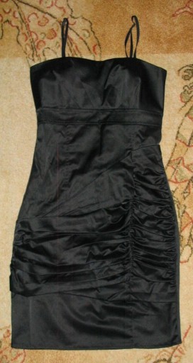 Zdjęcie oferty: 36 (S) Sukienka mała czarna wieczorowa koktajlowa
