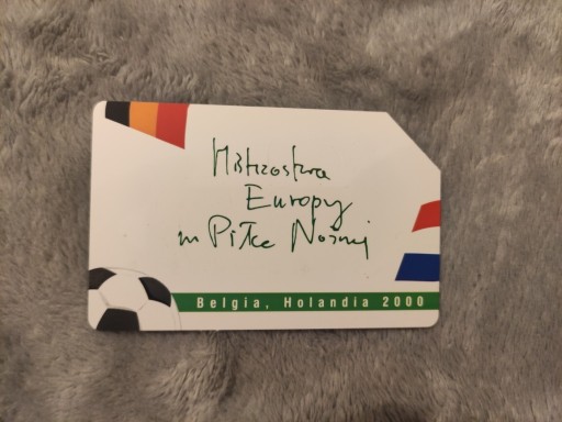 Zdjęcie oferty: Karta telefoniczna Euro 2000 Belgia Holandia