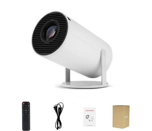 Zdjęcie oferty: Smart Mini Projektor HD 1080p – przenośne kino domowe z Wi-Fi i Bluetooth