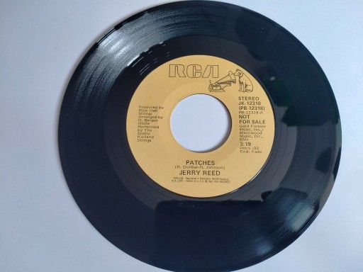 Zdjęcie oferty: Jerry Reed - Patches 7" promo singiel 1981