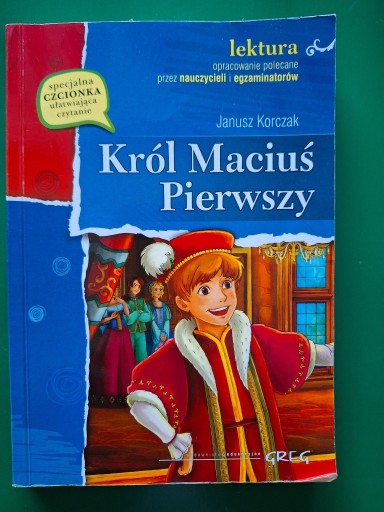 Zdjęcie oferty: Ania z Zielonego Wzgórza Król Maciuś I GREG