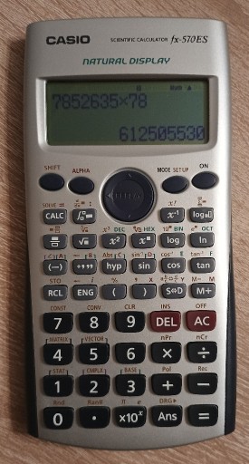 Zdjęcie oferty: Kalkulator naukowy casio fx-570 ES