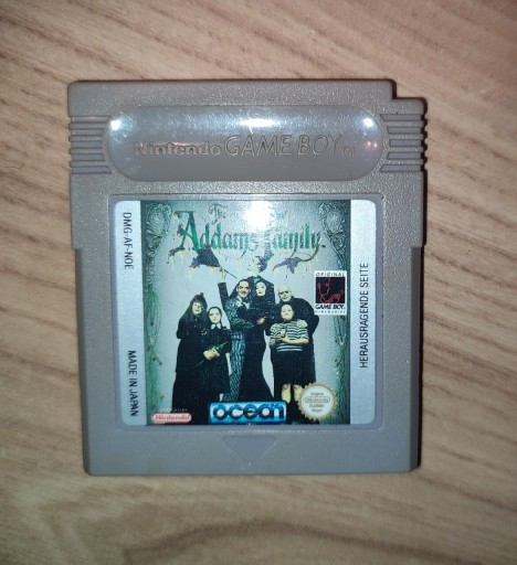 Zdjęcie oferty: Nintendo gra Game Boy Color - The Addams Family