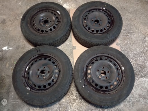 Zdjęcie oferty: Felgi oponami 15" 5x112 VW Seat Skoda KołpakGratis