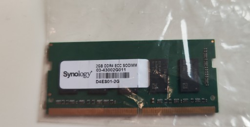 Zdjęcie oferty: Pamięć RAM Synology DDR4 2 GB 2666