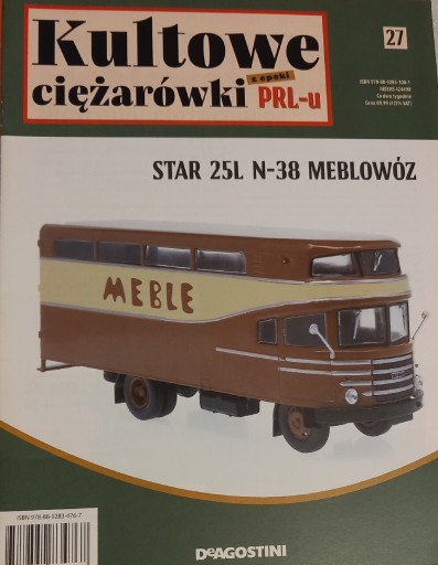 Zdjęcie oferty: Star 25 L meblowóz kultowe ciężarówki 