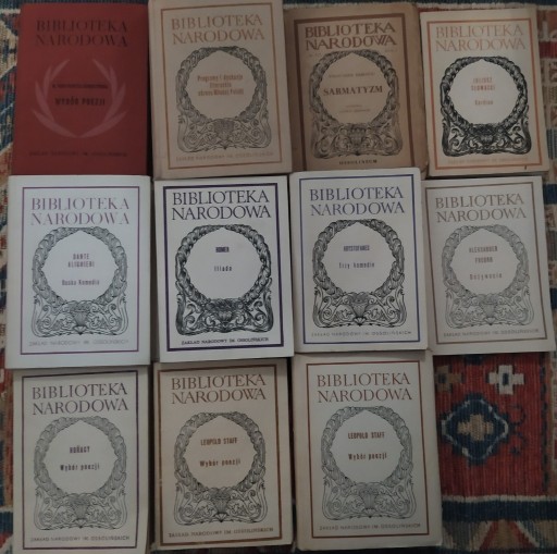 Zdjęcie oferty: NAJTANIEJ Ossolineum 11 x BIBLIOTEKA NARODOWA w tym też unikaty