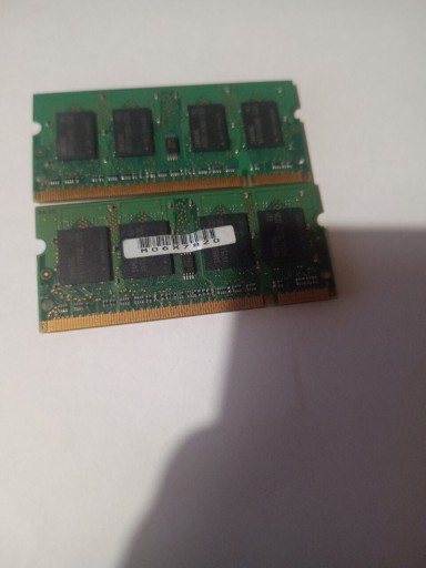 Zdjęcie oferty: Kości pamięci RAM DDR 2x512 MB