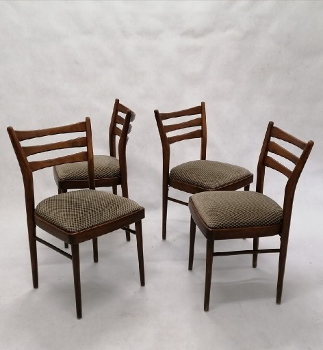 Zdjęcie oferty: Komplet 4 krzeseł SPAHN. Niemcy, lata 70